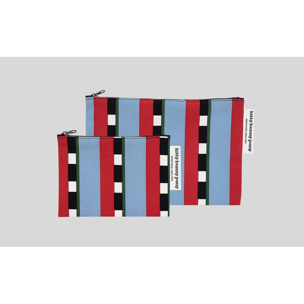 Goofy Stripe Pouch